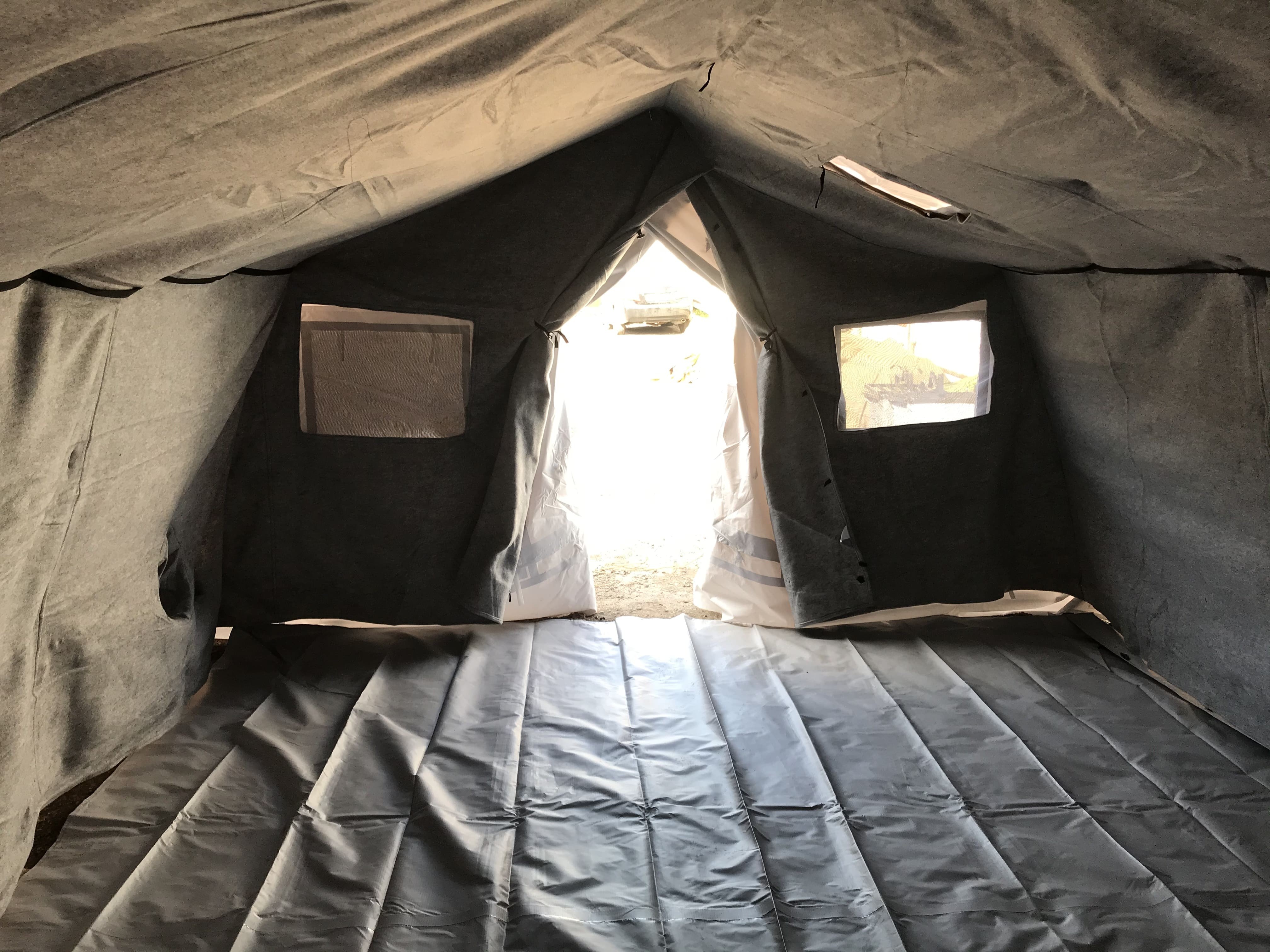 Армейская каркасная палатка М-10