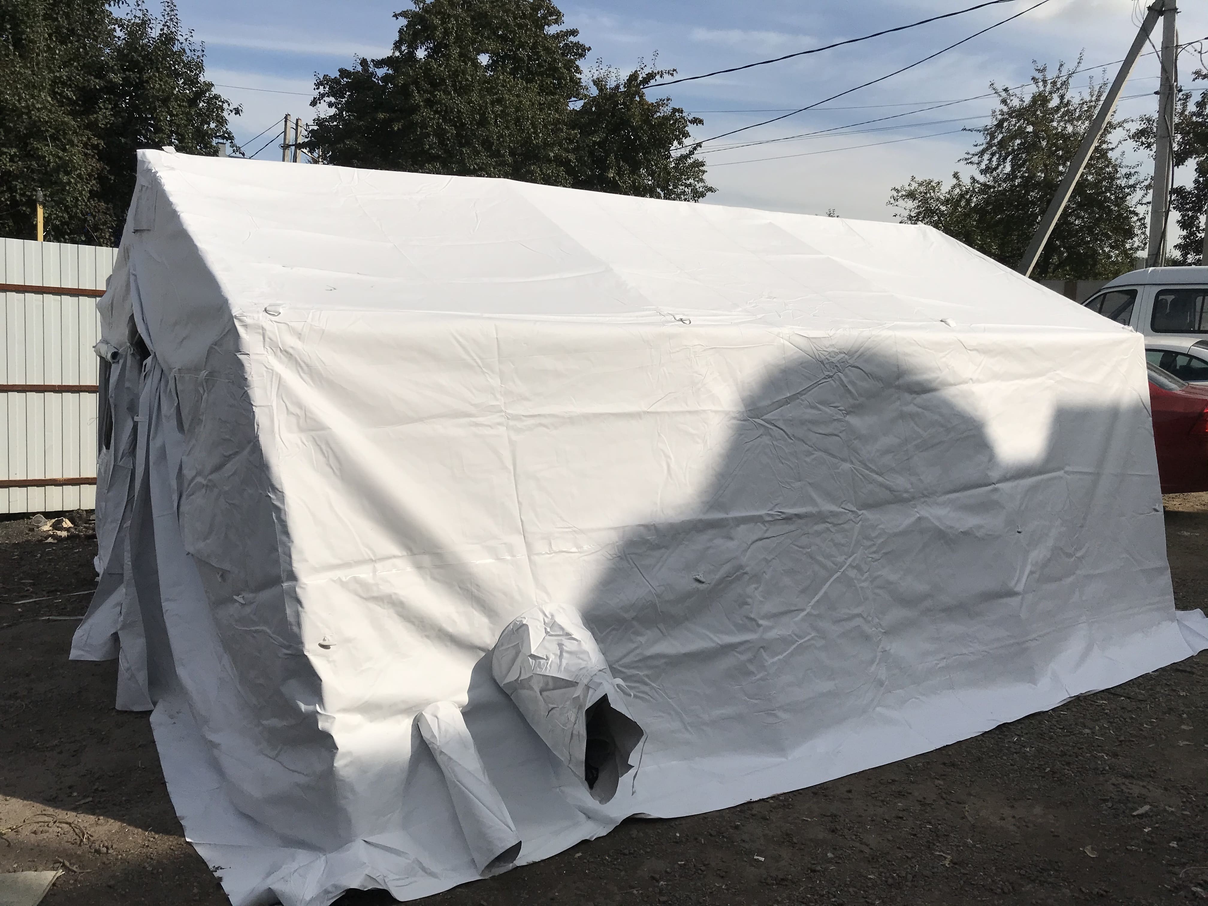 Армейская каркасная палатка М-10