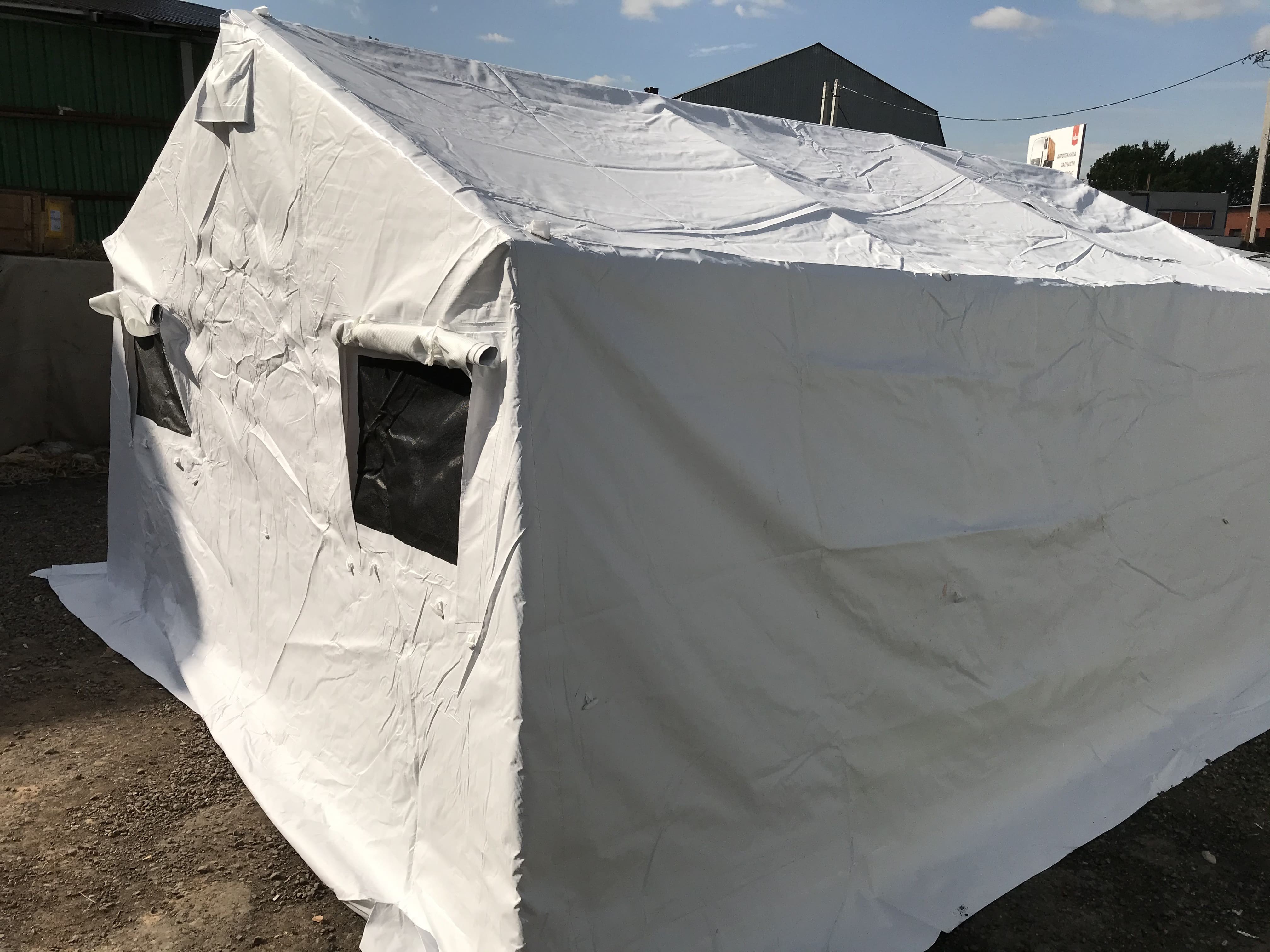 Армейская каркасная палатка М-10