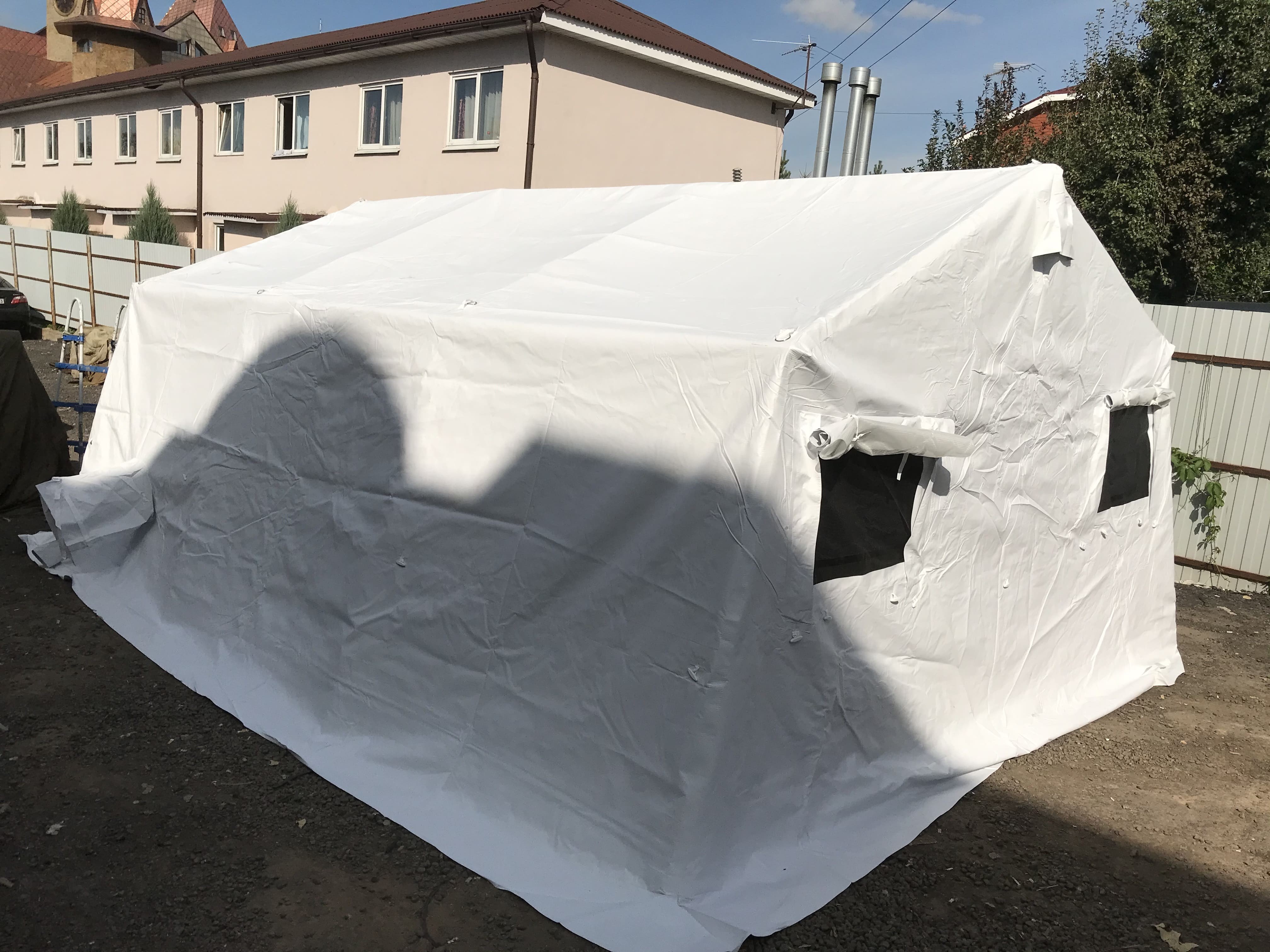 Армейская каркасная палатка М-10