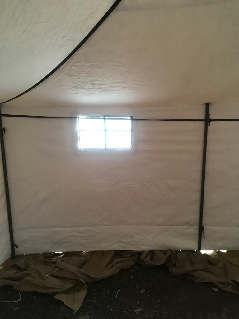 Палатка УСТ-56 зимняя (на металлических стойках)